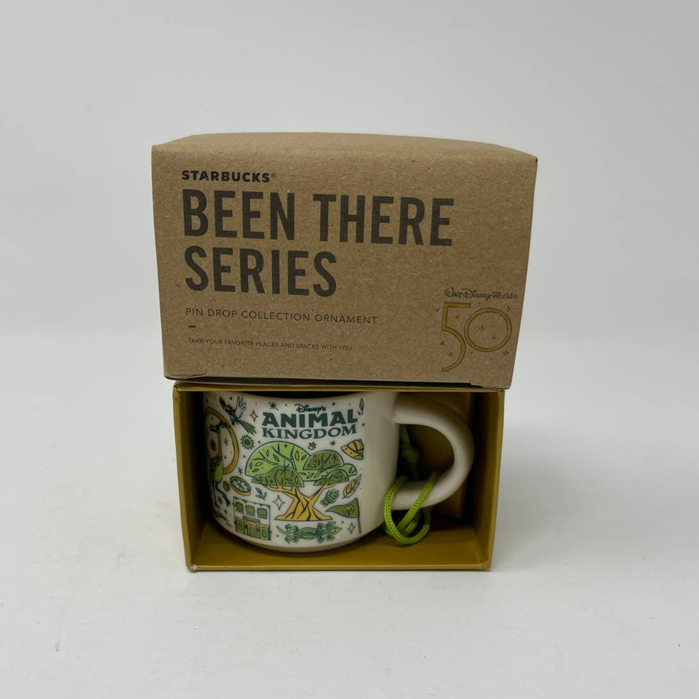 Disney Starbucks Been There 50th Anniversary Animal Kingdom ORNAMENT